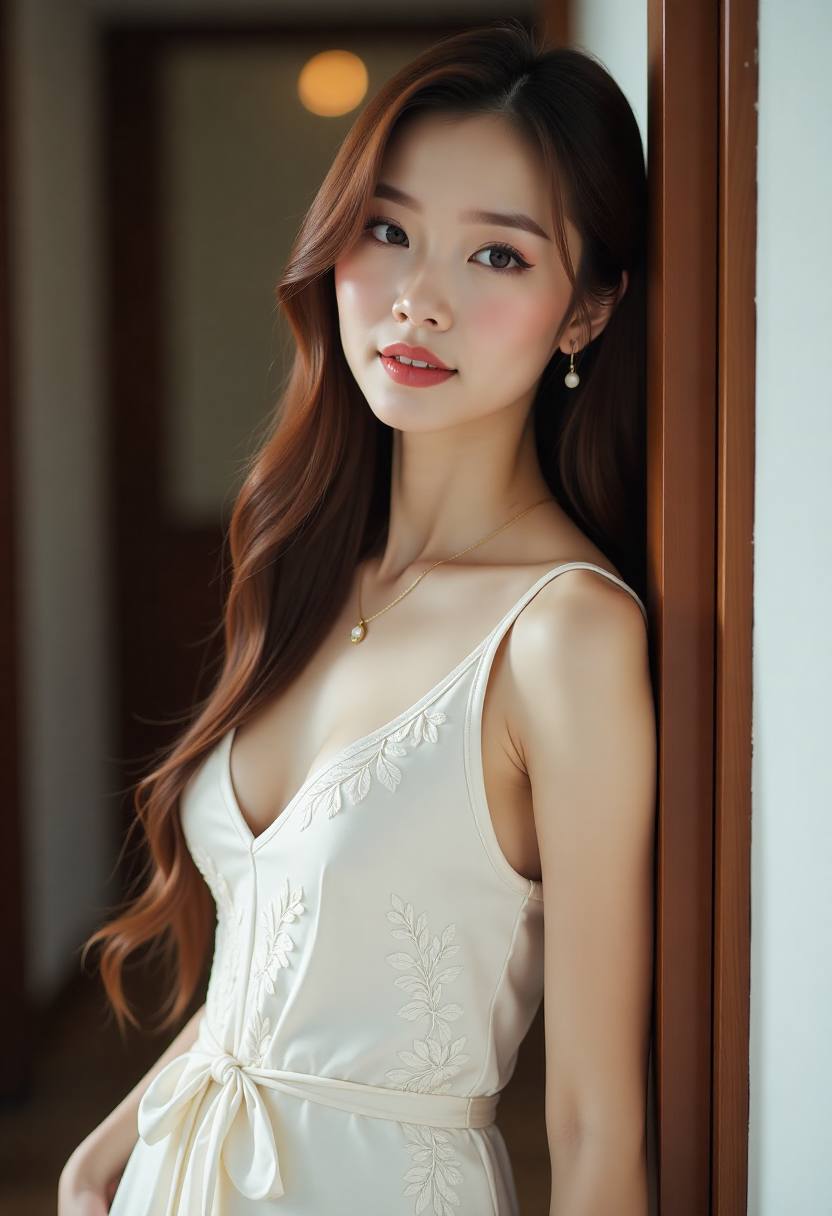 青春电影《十八岁的小姑娘晚上睡不着》夜间窗边剧照